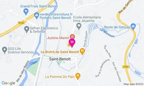 Localisation Mtre Oliveau Juliette