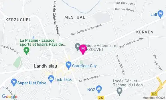 Localisation Mtre Prigent Matthieu