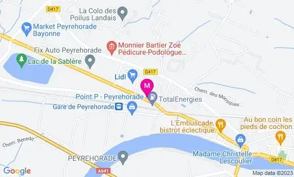 Localisation Mtre Larran Laure