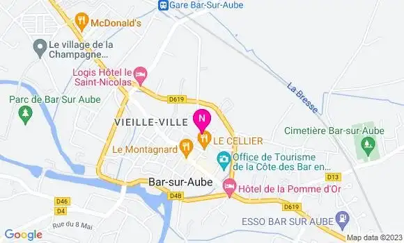 Localisation Mtre Nicolas Jocelyn