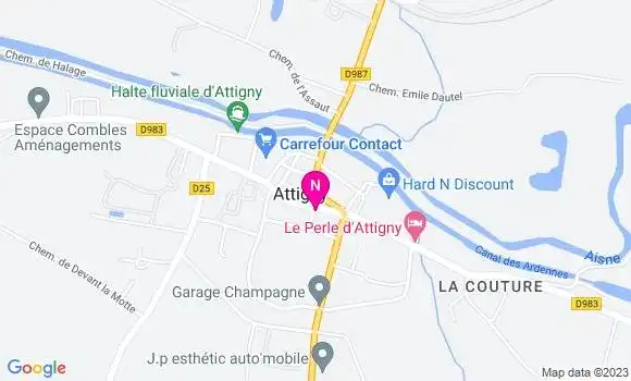 Localisation Mtre Guerin Pascale