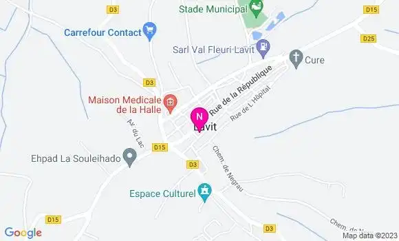 Localisation Mtre Viguier Michel