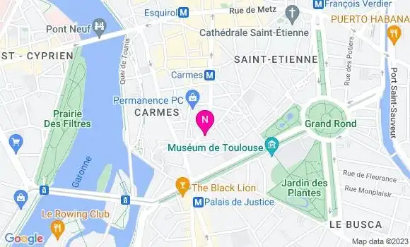Localisation Mtre Lefort Amélie