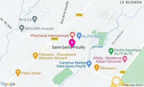 Localisation Mtre Benoit Julia