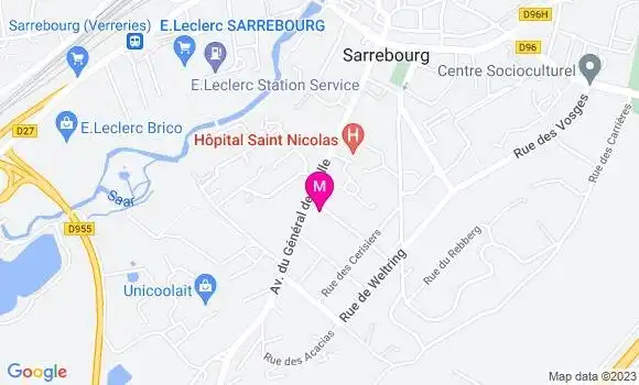 Localisation Mtre Dukic Jarty Sarah