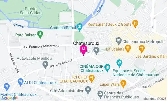 Localisation Mtre Jamet Bertrand