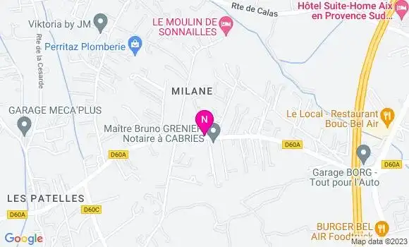 Localisation Mtre Grenier Bruno