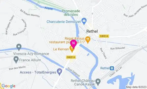 Localisation Mtre Marchand Ludivine