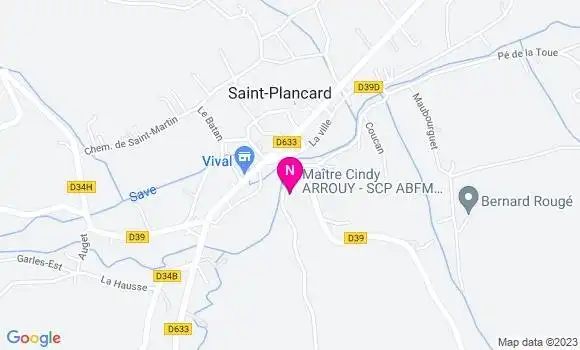 Localisation Mtre Arrouy Cindy