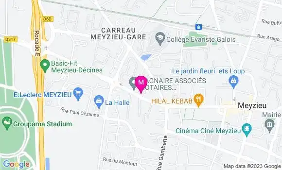 Localisation Mtre Gagnaire Edouard