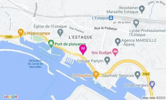 Localisation Mtre Roque Sabine