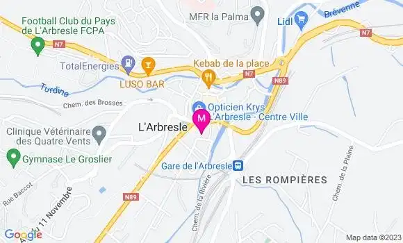 Localisation Mtre Bourbon Philippe