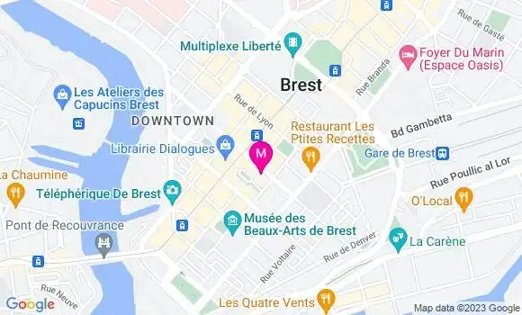 Localisation Mtre Berthou Gentric Sophie