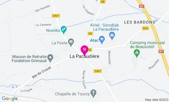 Localisation Mtre Phidias Charles