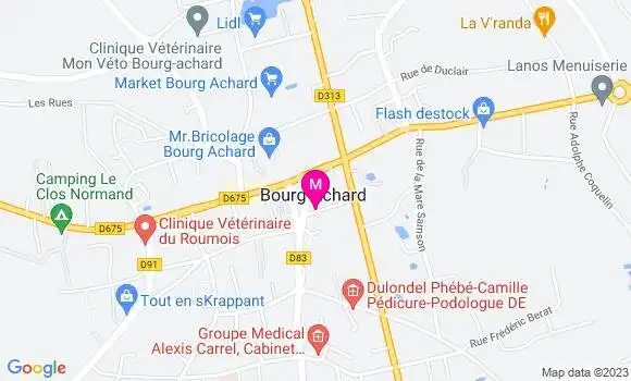 Localisation Mtre Lecardez Christelle