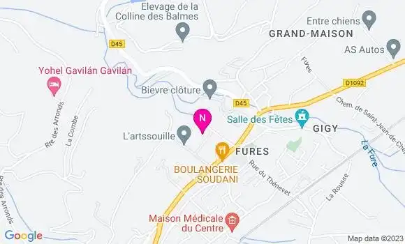 Localisation Mtre Mignucci Favier Laëtitia