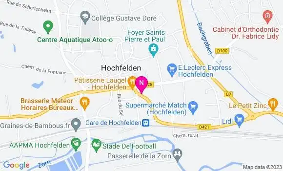 Localisation Mtre De Villeneuve Pascale