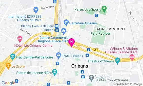 Localisation Mtre Pfister Lucien