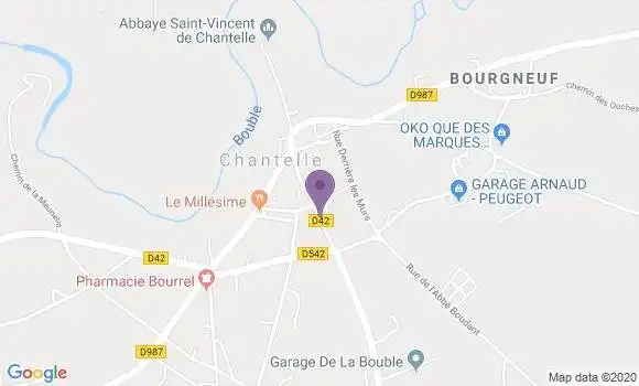 Localisation Mtre Achard Sandrine