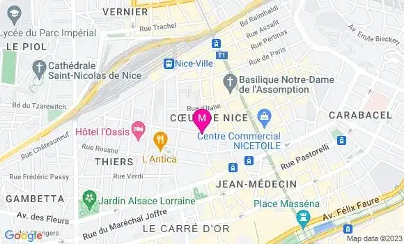 Localisation Mtre Mion Jean Bernard