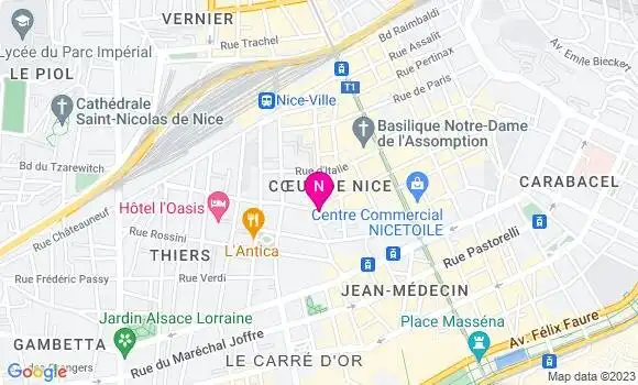 Localisation Mtre Le Cherif El Ouazzani Nathalie