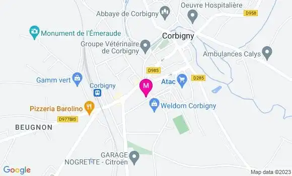 Localisation Mtre Dias Souvant Elvira
