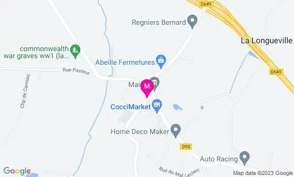 Localisation Mtre Levecq Christophe