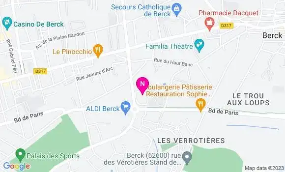 Localisation Mtre Wadoux Anne