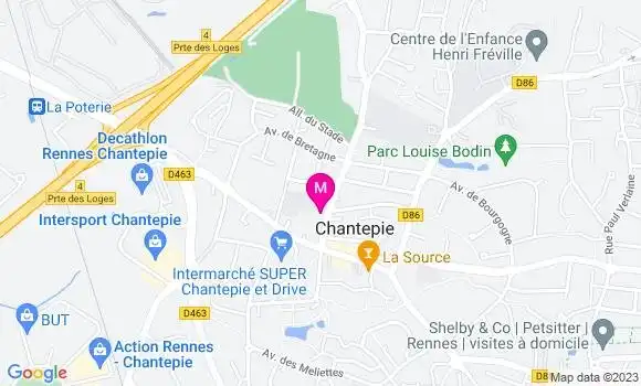 Localisation Mtre Bunel Gaëlle