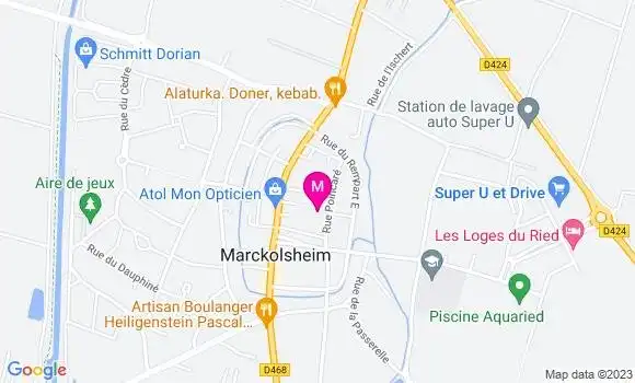 Localisation Mtre Herth Aurélie