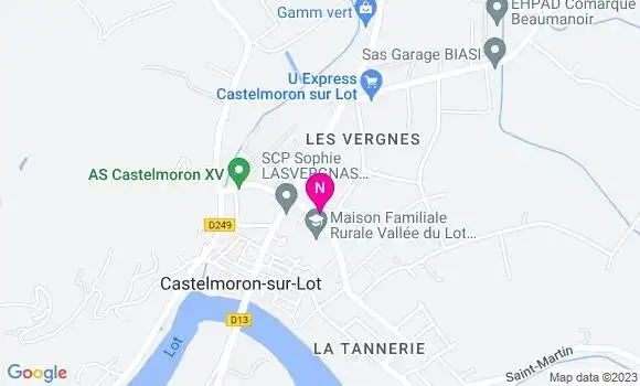 Localisation Mtre Vidal Teyssier Carine