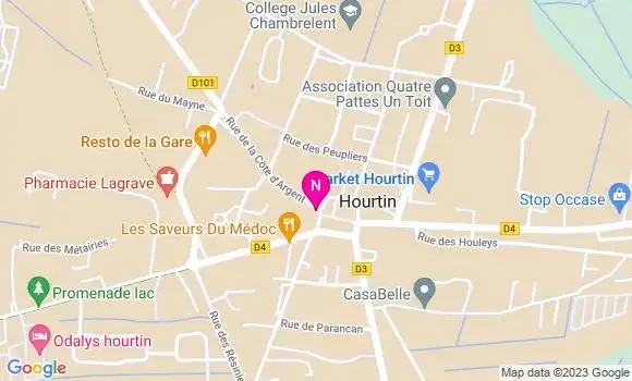 Localisation Mtre Cottin Margalef Lucie