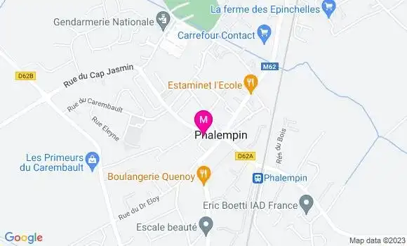 Localisation Mtre Paulissen Roy Virginie