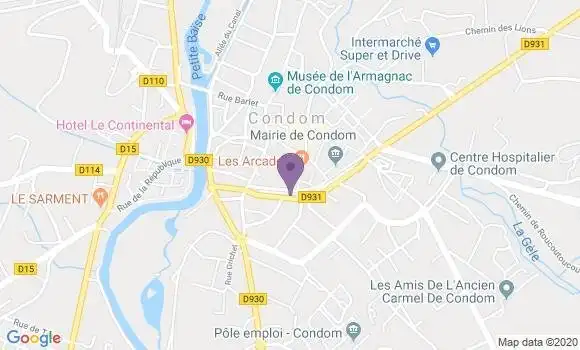 Localisation Mtre Bouyssou David