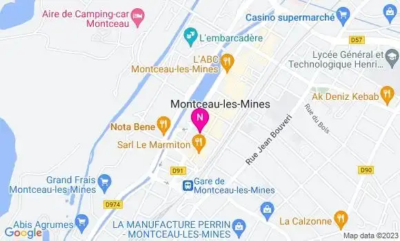 Localisation Mtre Mentre Olivier