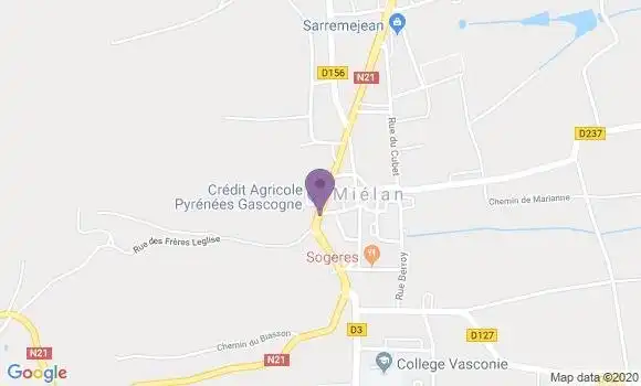 Localisation Mtre Calmels Pierre