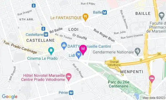 Localisation Mtre Ghenassia Sabine