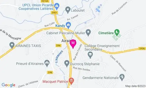 Localisation Mtre Guimard Sophie