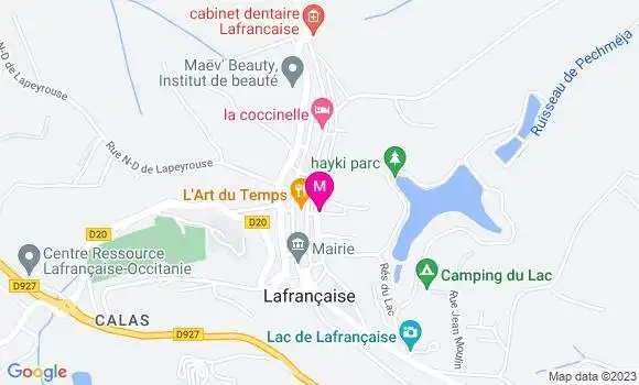 Localisation Mtre Pouget Sandra