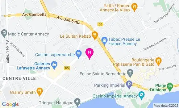 Localisation Mtre Rodrigues Antoine