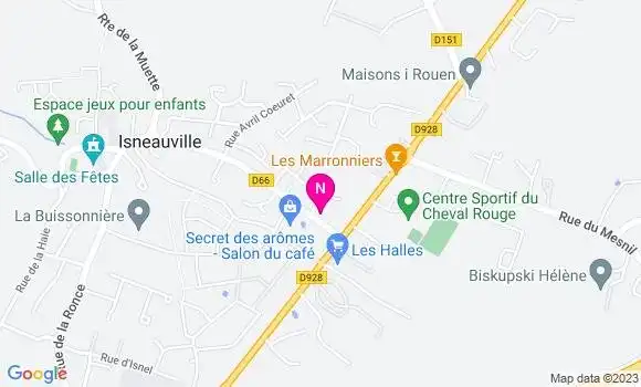 Localisation Mtre Chevalier Laurent