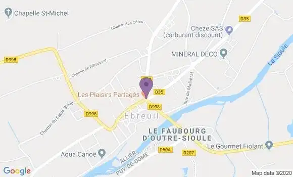 Localisation Mtre Ancel Eric