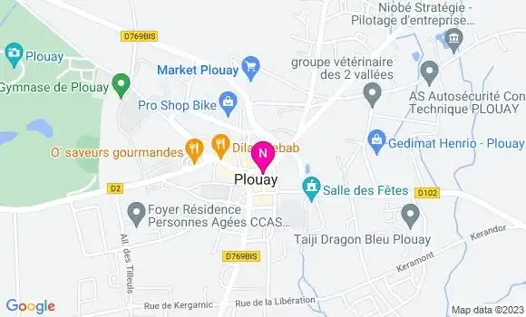 Localisation Mtre Caro Dalila