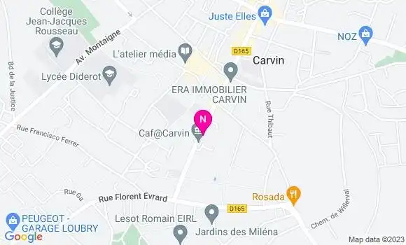 Localisation Mtre Dartois Géraldine