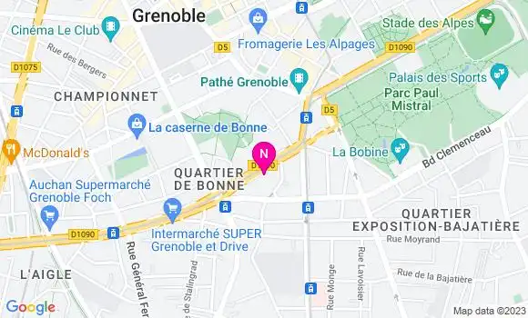 Localisation Mtre Delpuech Clotilde