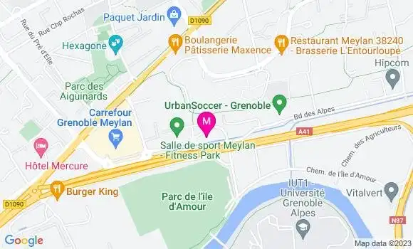 Localisation Mtre Cros Laurence