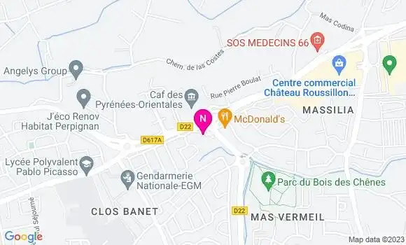 Localisation Mtre De Zerbi Jérôme