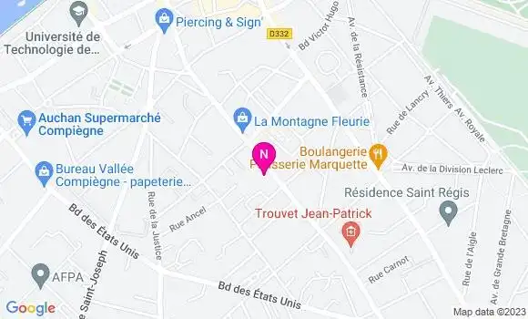 Localisation Mtre Fixois Vincent