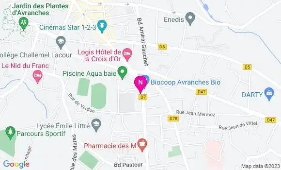 Localisation Mtre Le Digarcher Laure