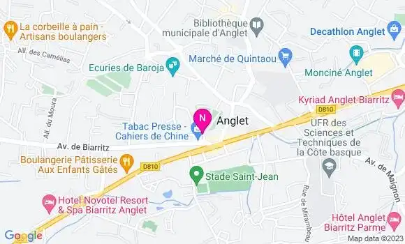 Localisation Mtre Signoret Camille